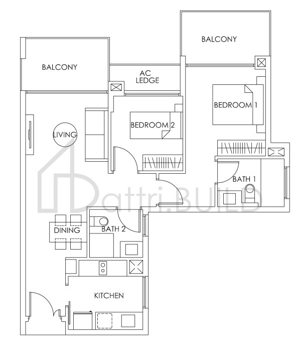 BEDOK RESIDENCES B7 floorplan (watermarked)