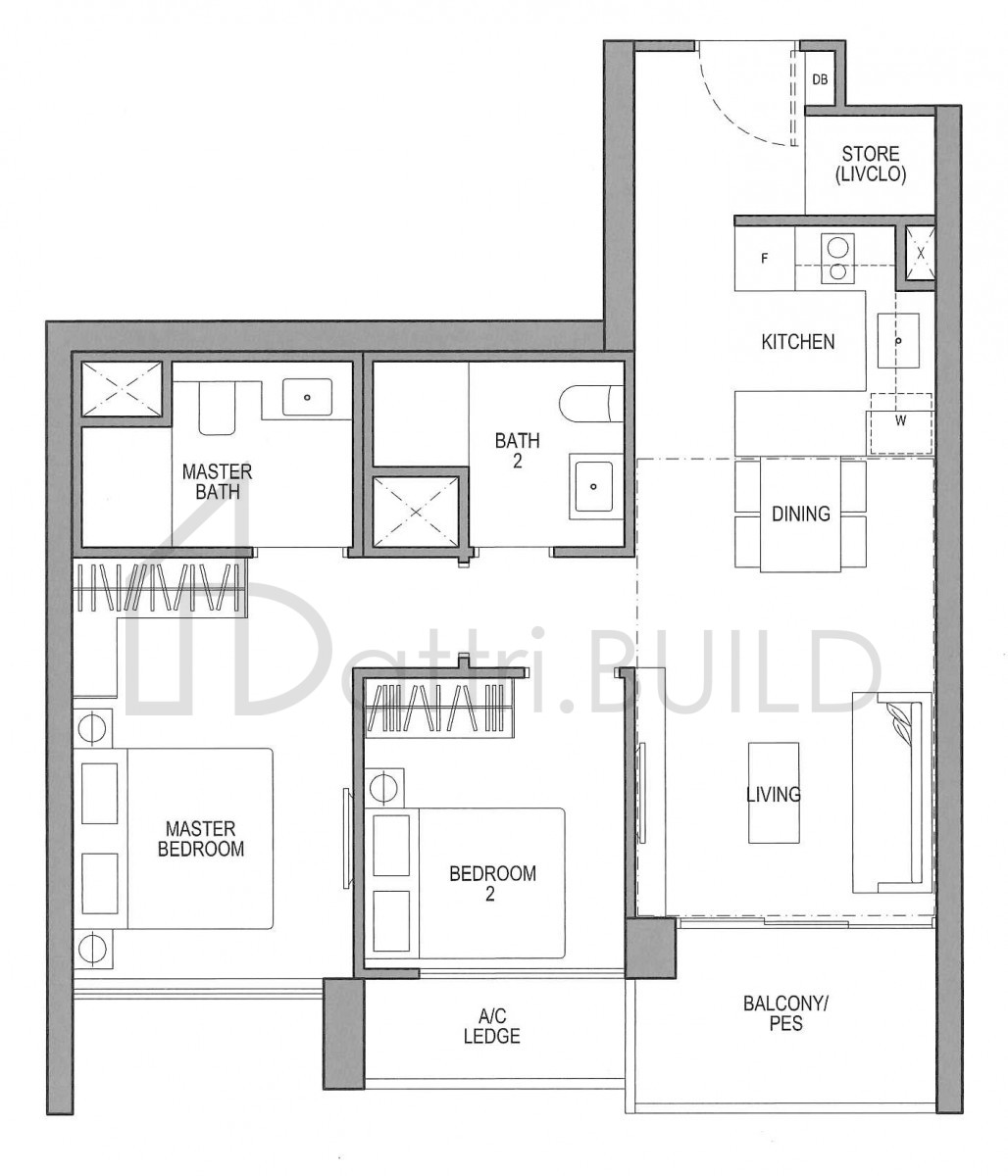 SEASIDE RESIDENCES B3 floorplan (watermarked)