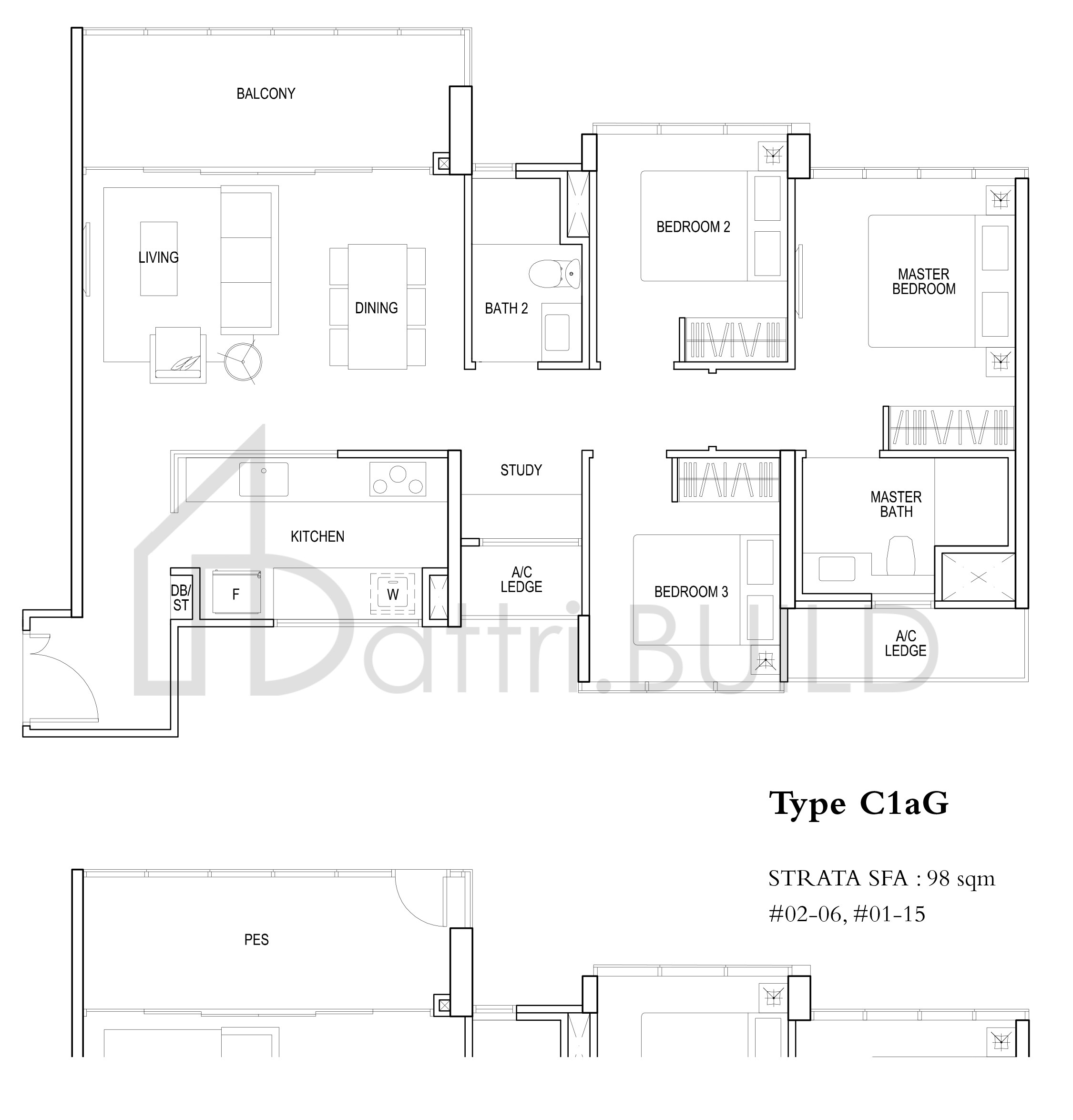 THOMSON IMPRESSIONS C1aG floorplan (watermarked)