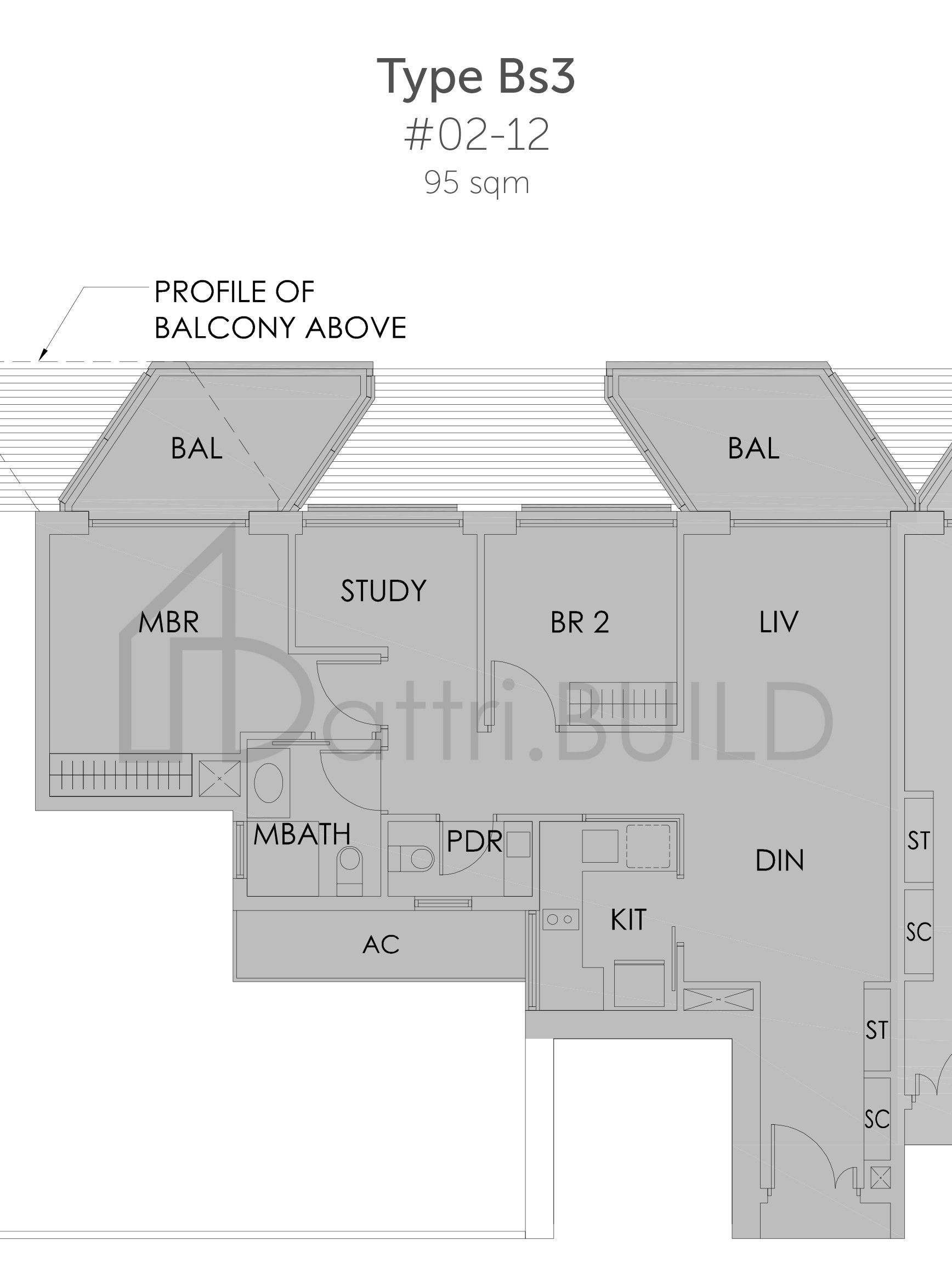 SKY HABITAT Bs3(95) floorplan (watermarked)