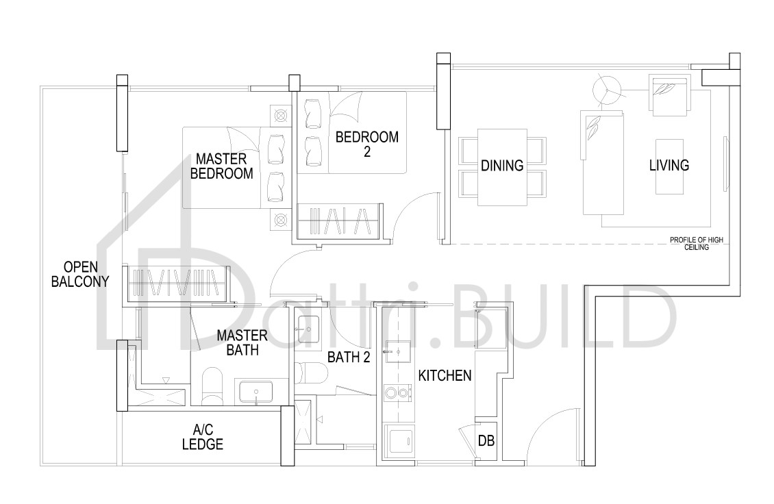 FLO RESIDENCE A3R1 floorplan (watermarked)