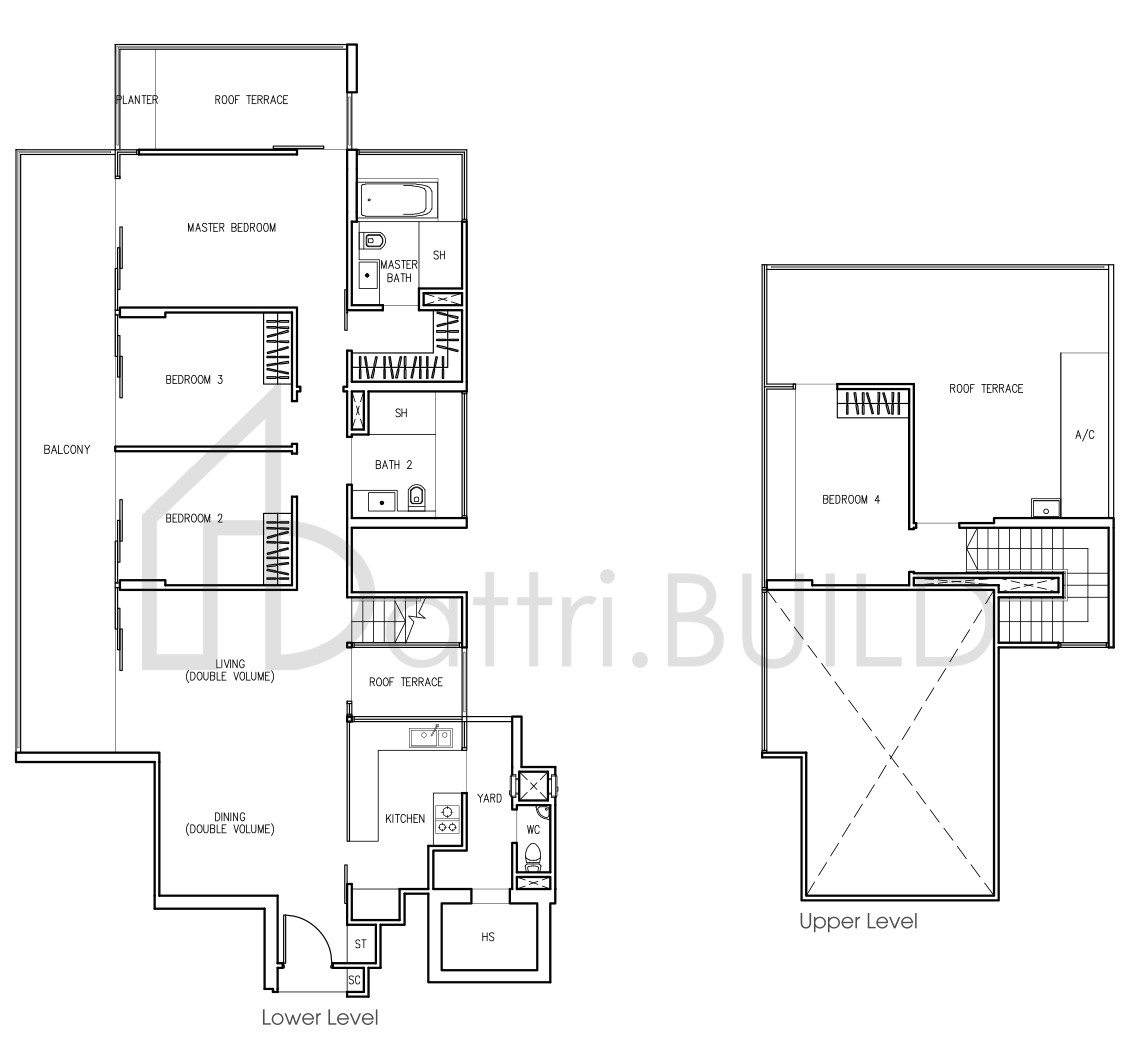 THE TRIZON PH7 floorplan (watermarked)