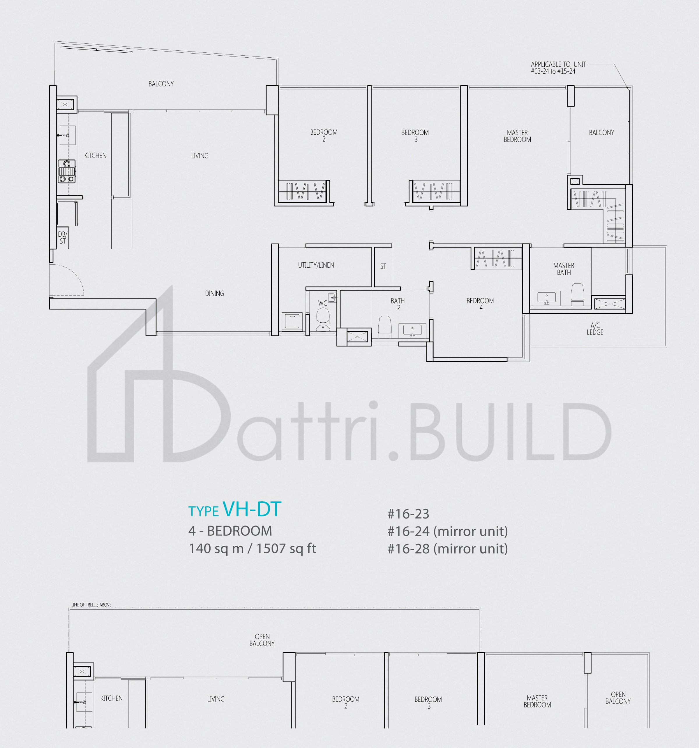 Q BAY RESIDENCES VH-DT floorplan (watermarked)