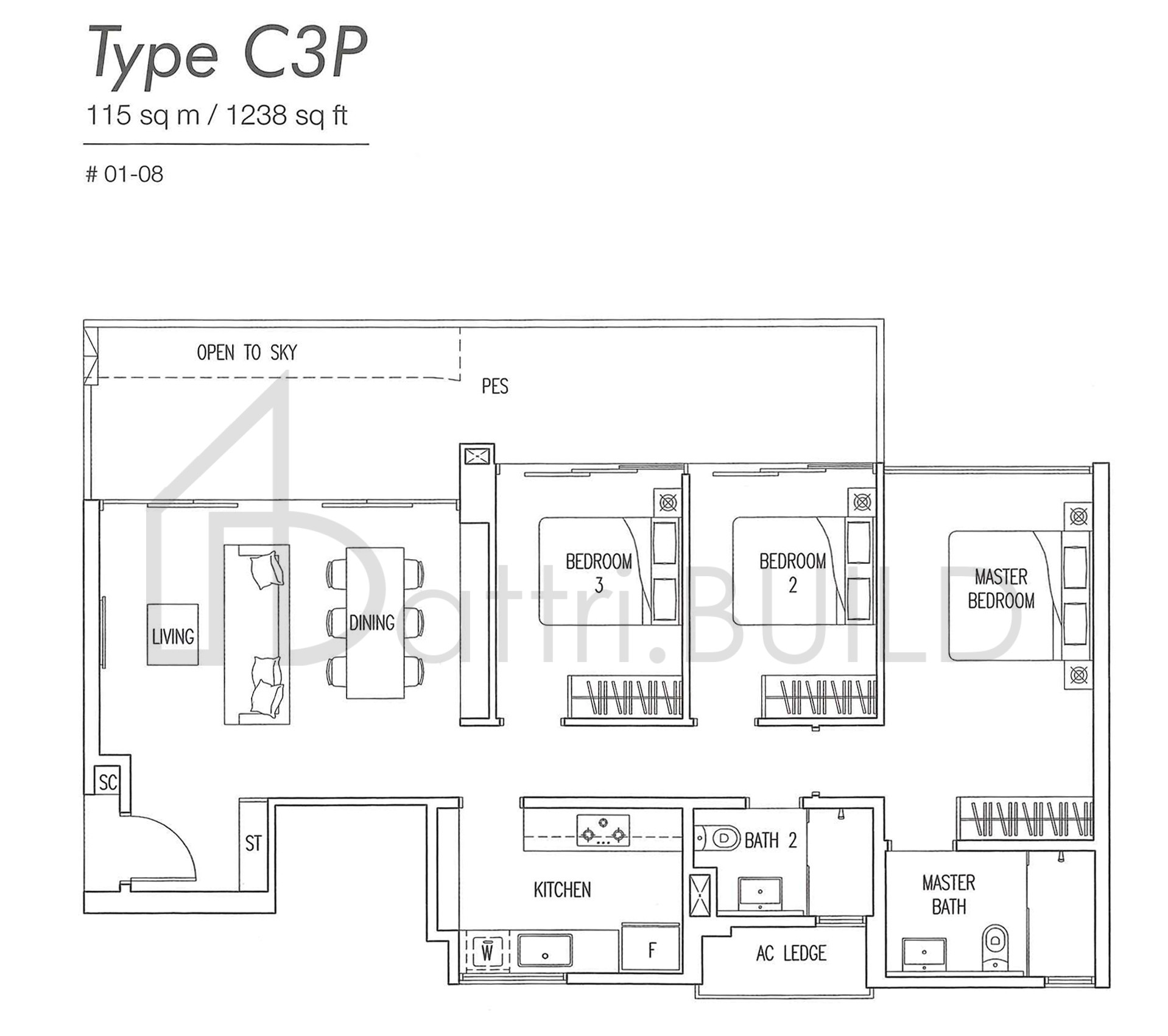 BOATHOUSE RESIDENCES C3P floorplan (watermarked)
