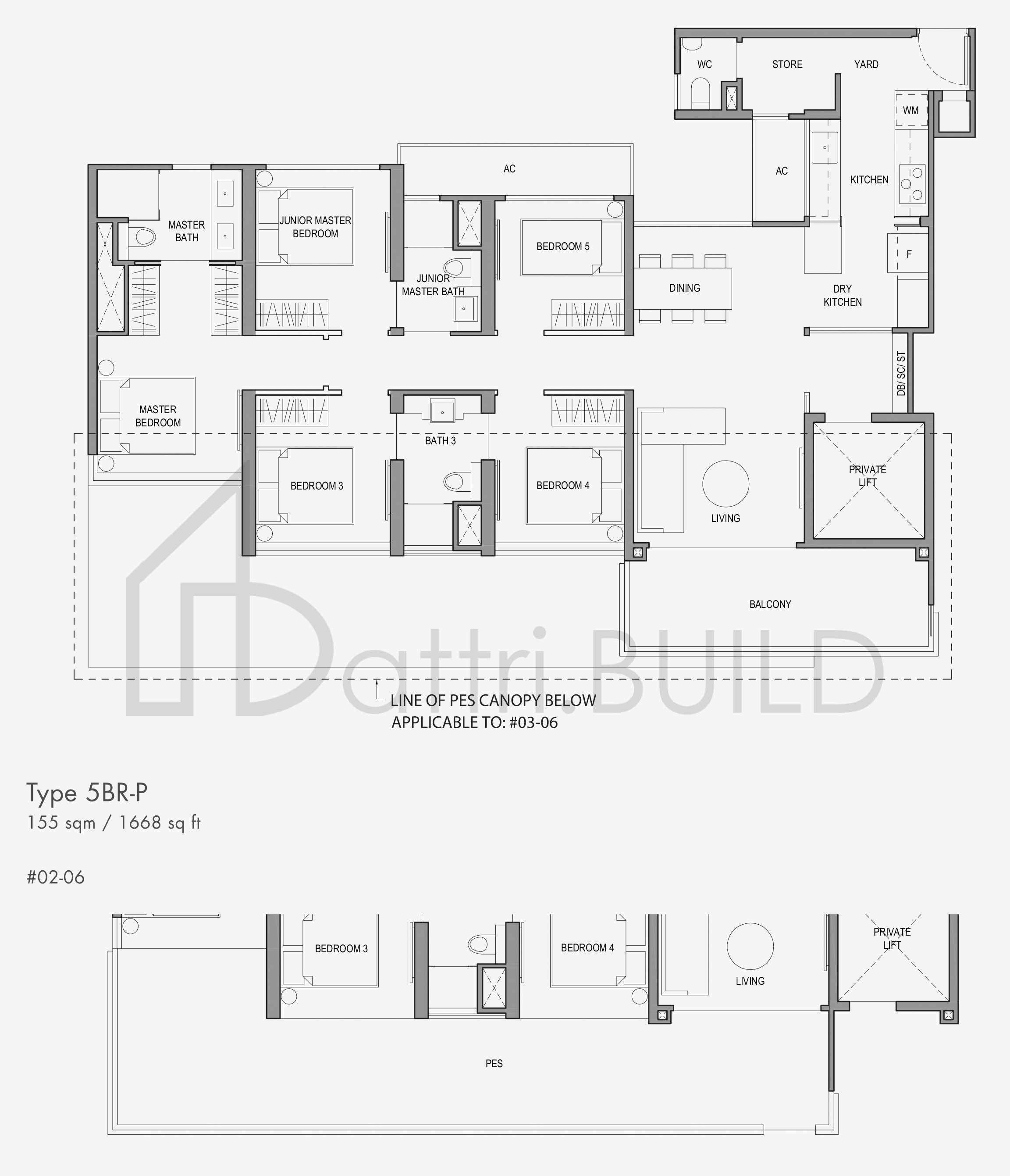 PARC BOTANNIA 5BR-P floorplan (watermarked)