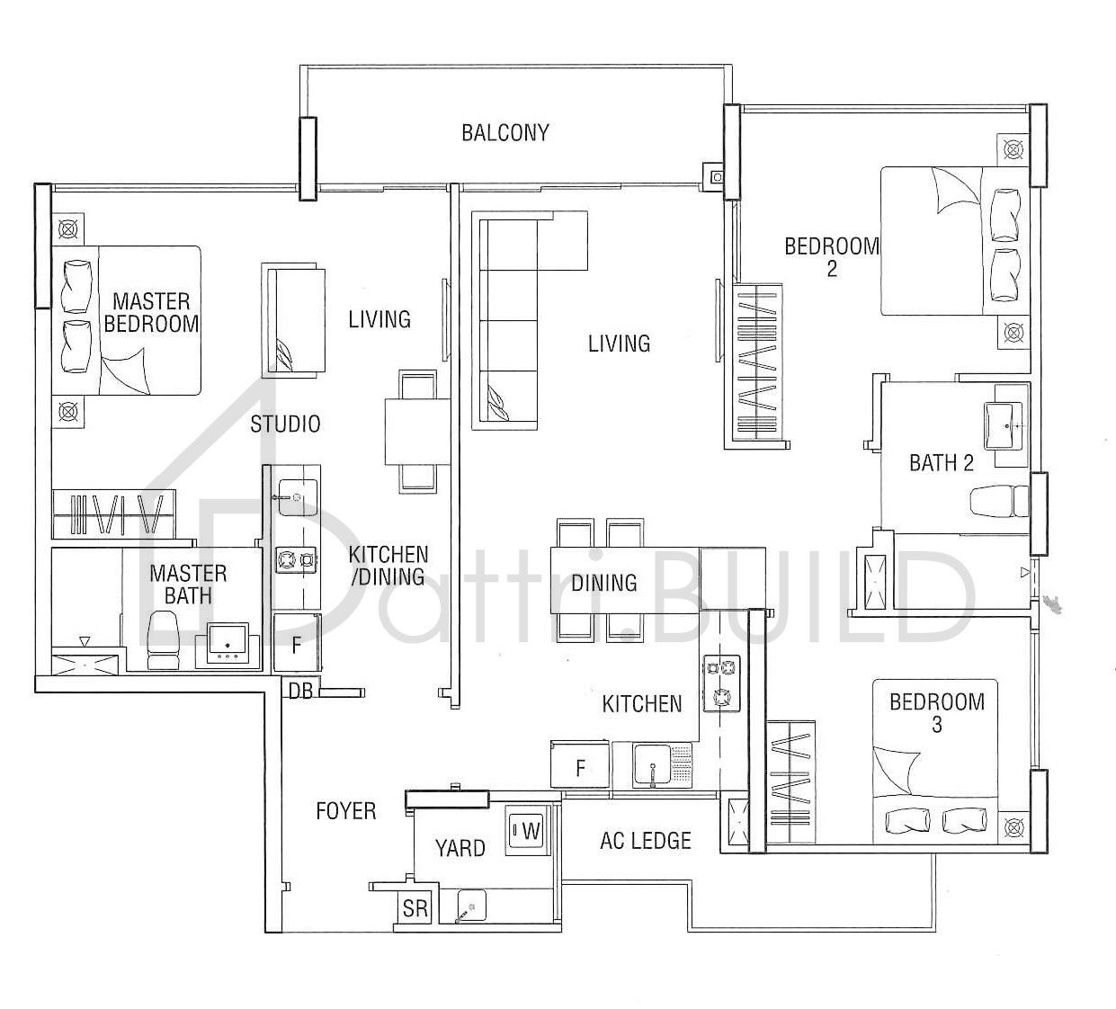 ESPARINA RESIDENCES B3 floorplan (watermarked)