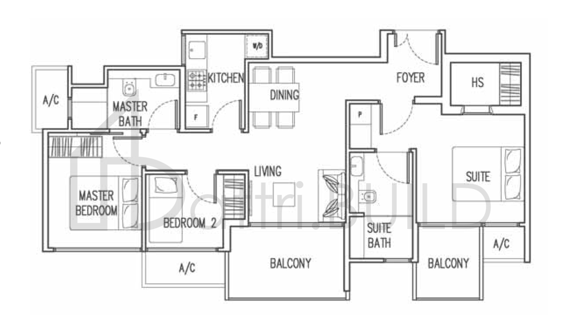 TRILIVE C2 floorplan (watermarked)