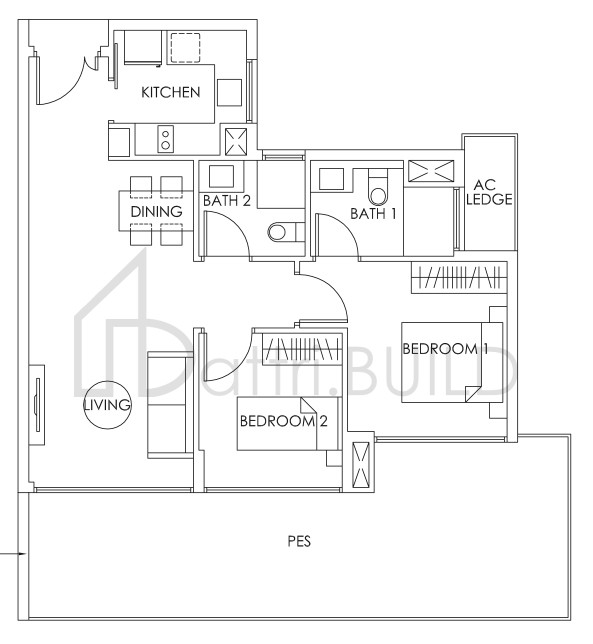 BEDOK RESIDENCES B3g (P) floorplan (watermarked)