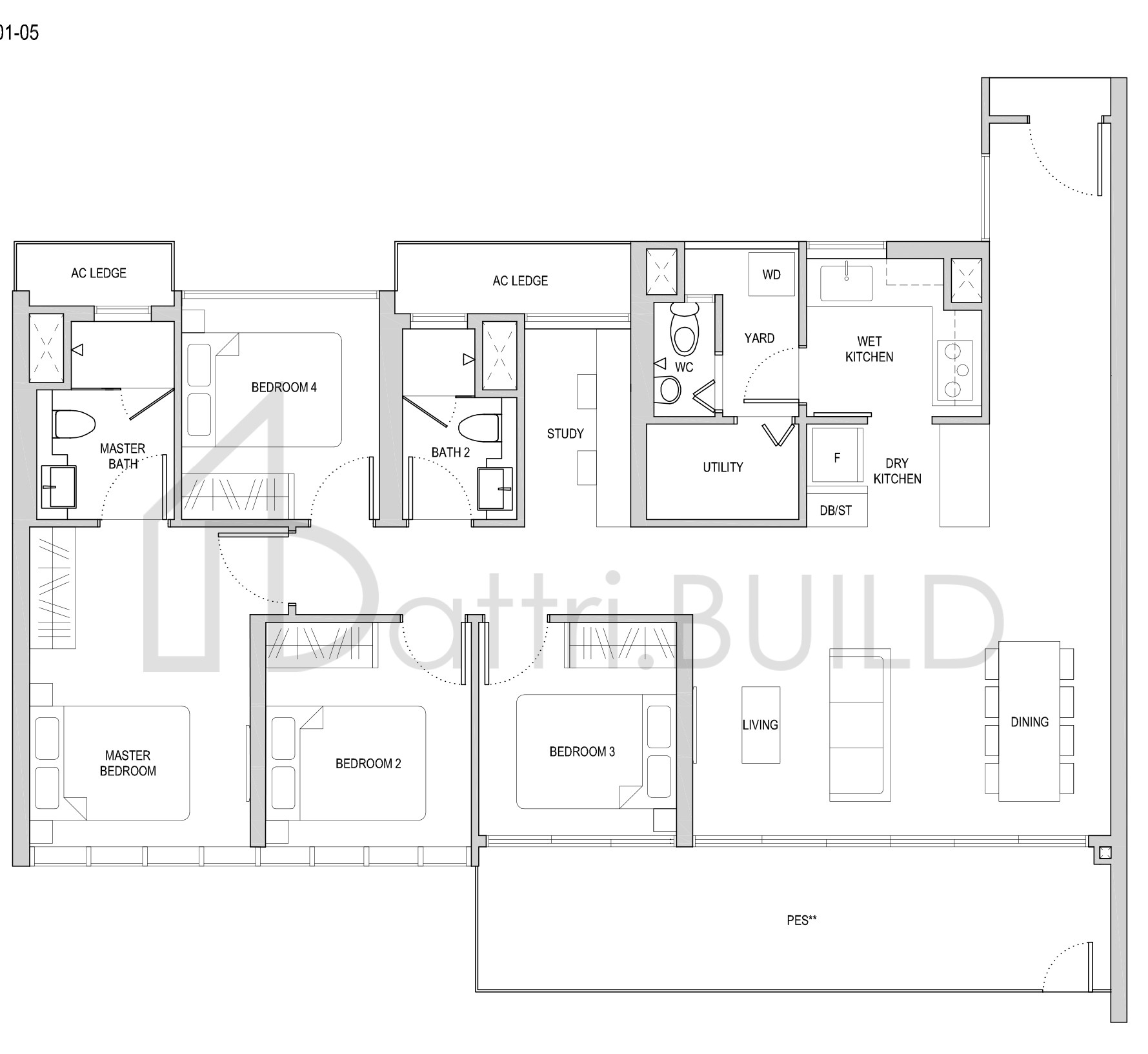 AFFINITY AT SERANGOON DS1(PES) floorplan (watermarked)