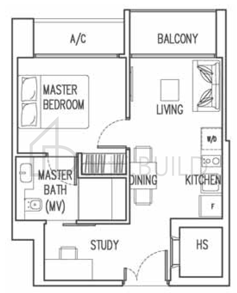 TRILIVE A1 floorplan (watermarked)