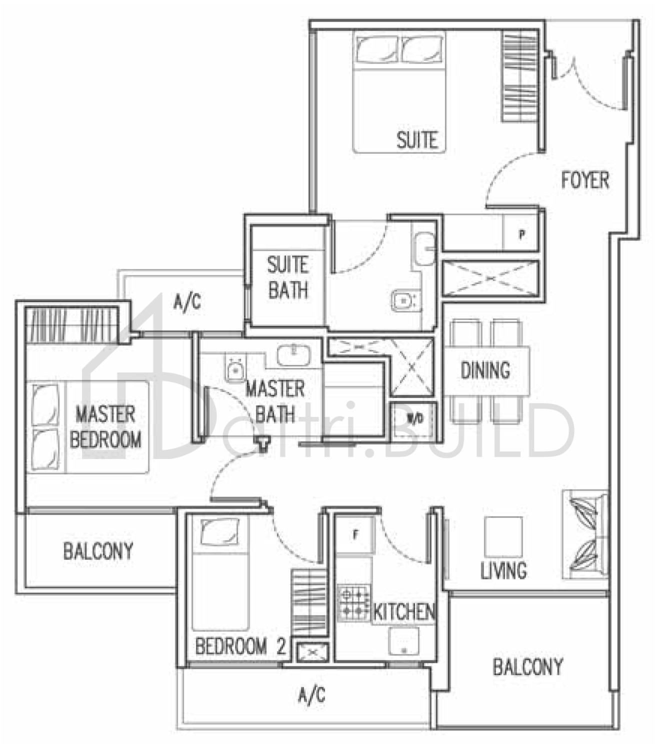 TRILIVE C3 floorplan (watermarked)