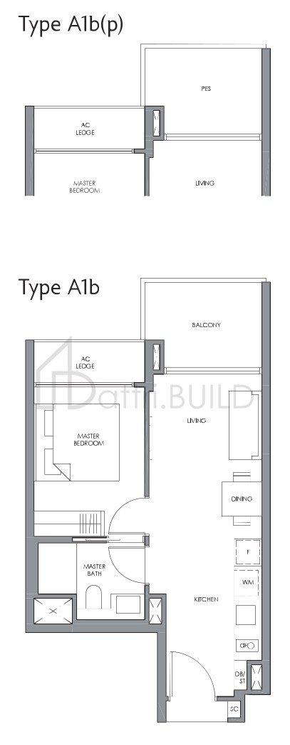 FOURTH AVENUE RESIDENCES A1b floorplan (watermarked)