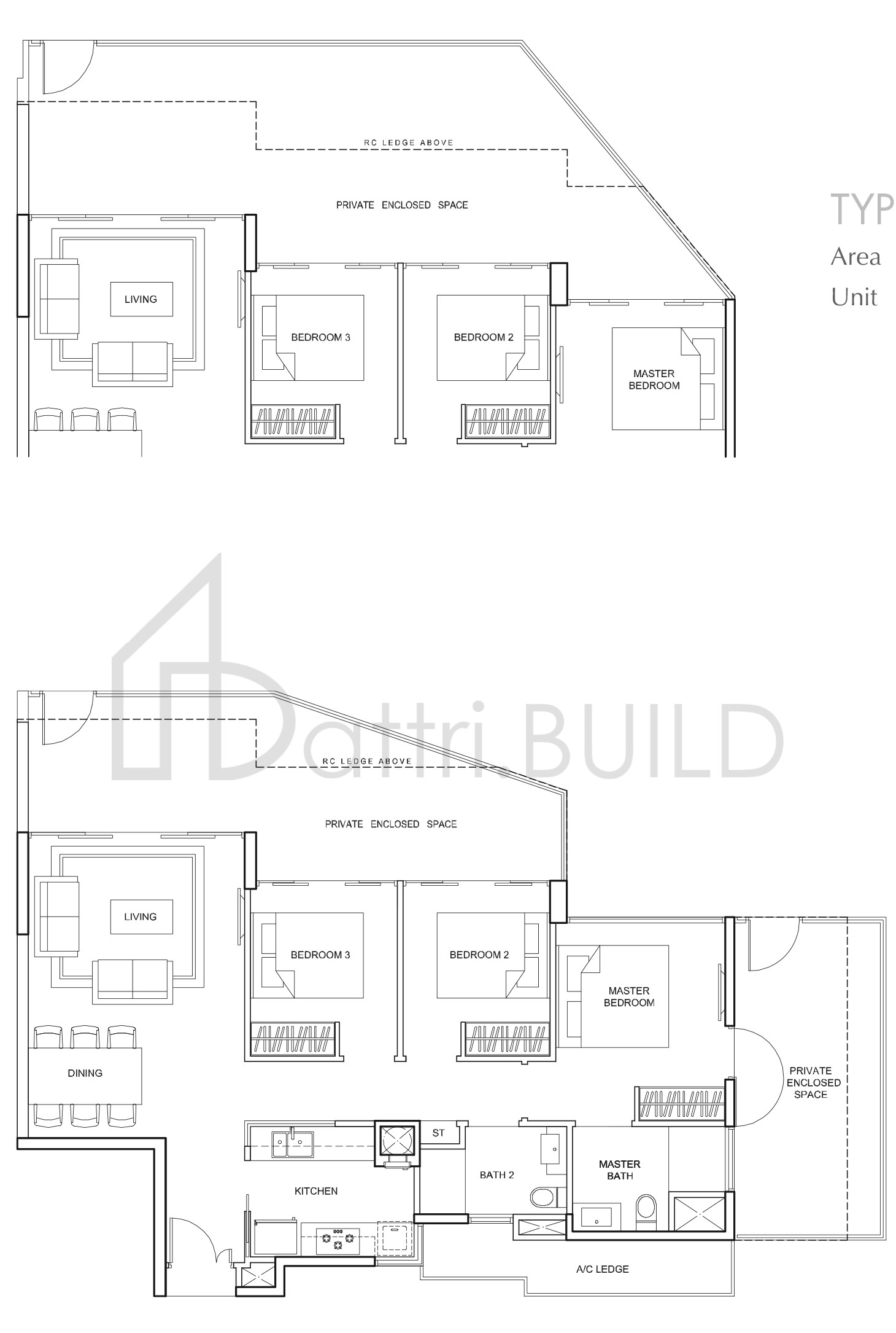 PARC CENTROS C1P3 floorplan (watermarked)
