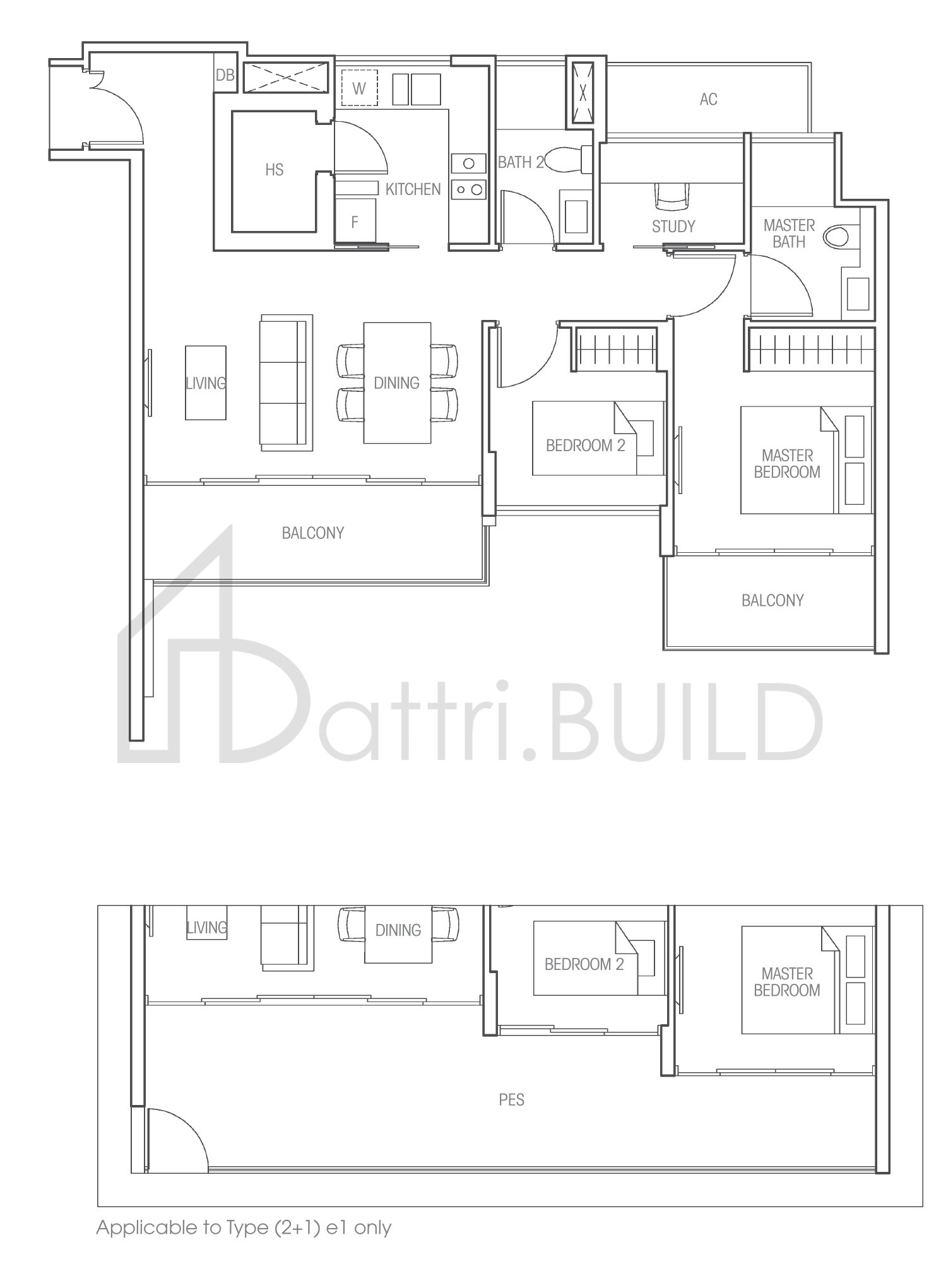 BARTLEY RESIDENCES (2+1)e floorplan (watermarked)