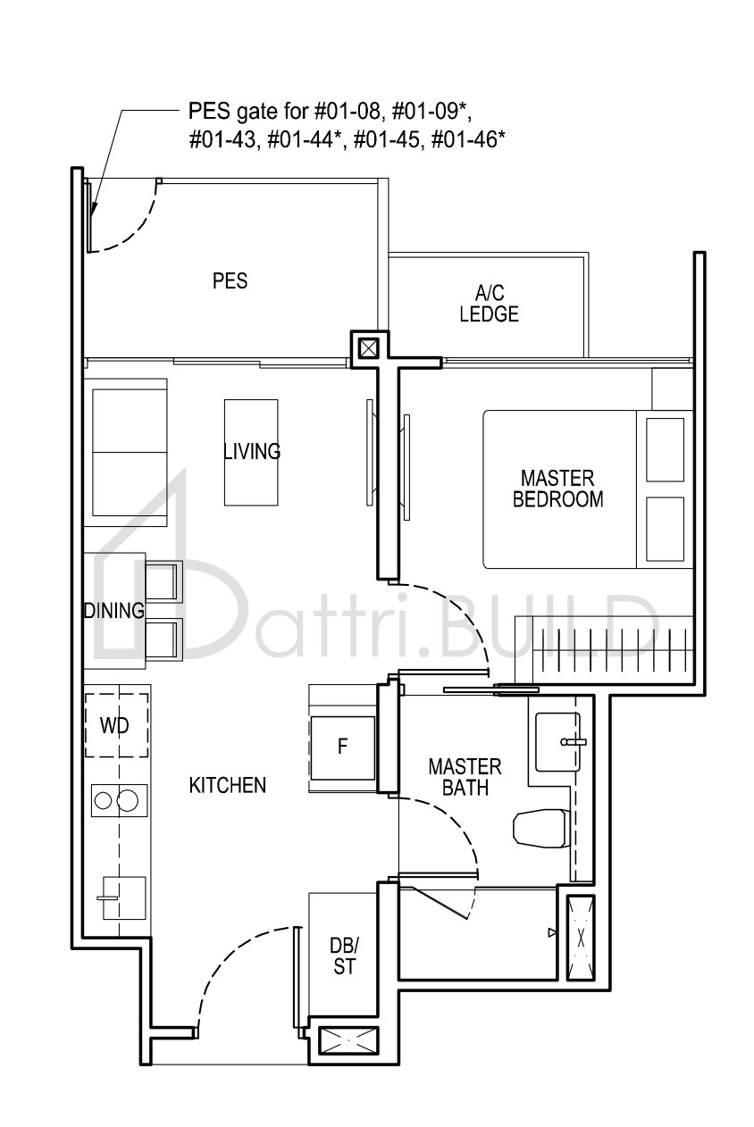 THE TAPESTRY A1(p) floorplan (watermarked)