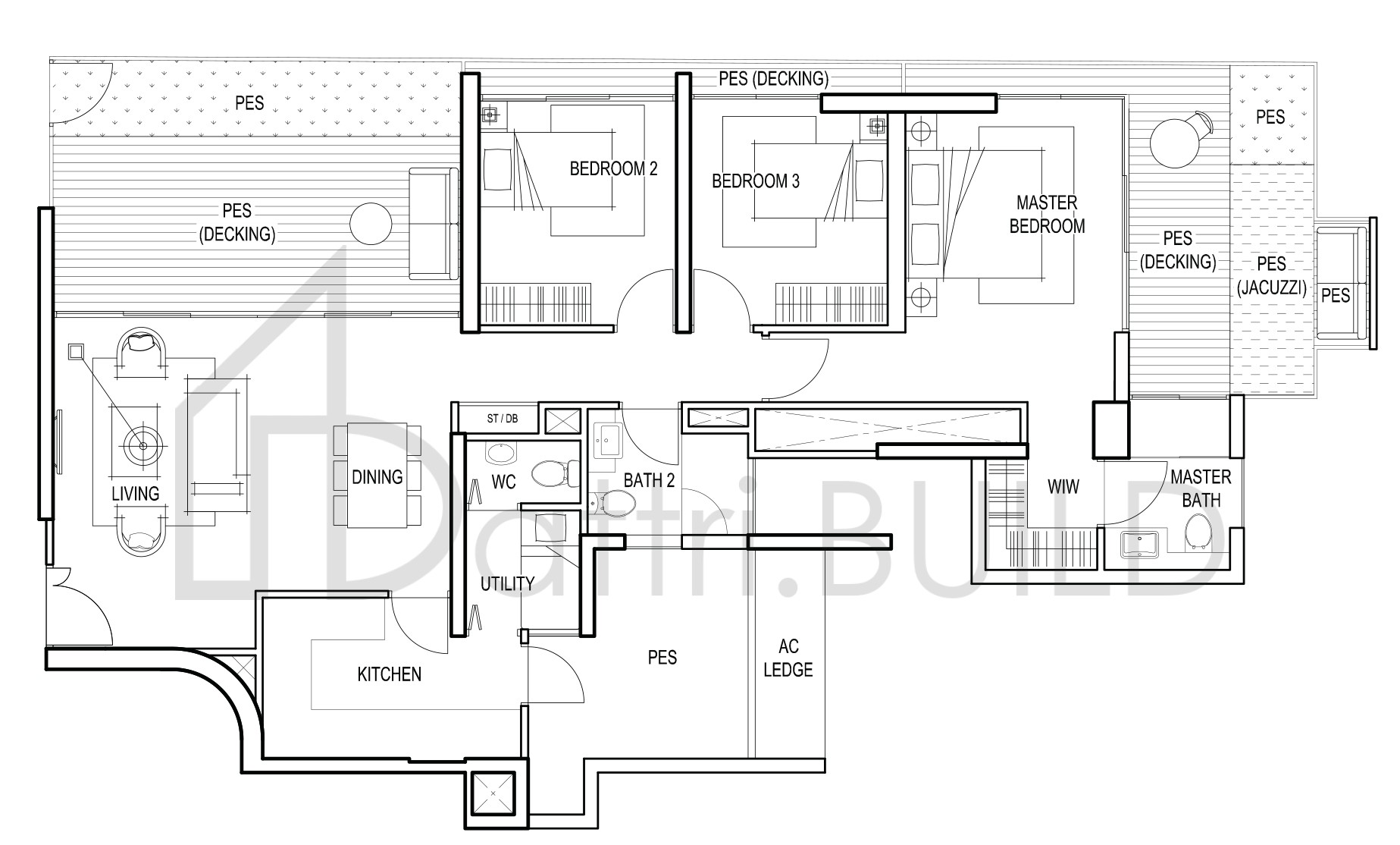 FORESQUE RESIDENCES C19 floorplan (watermarked)