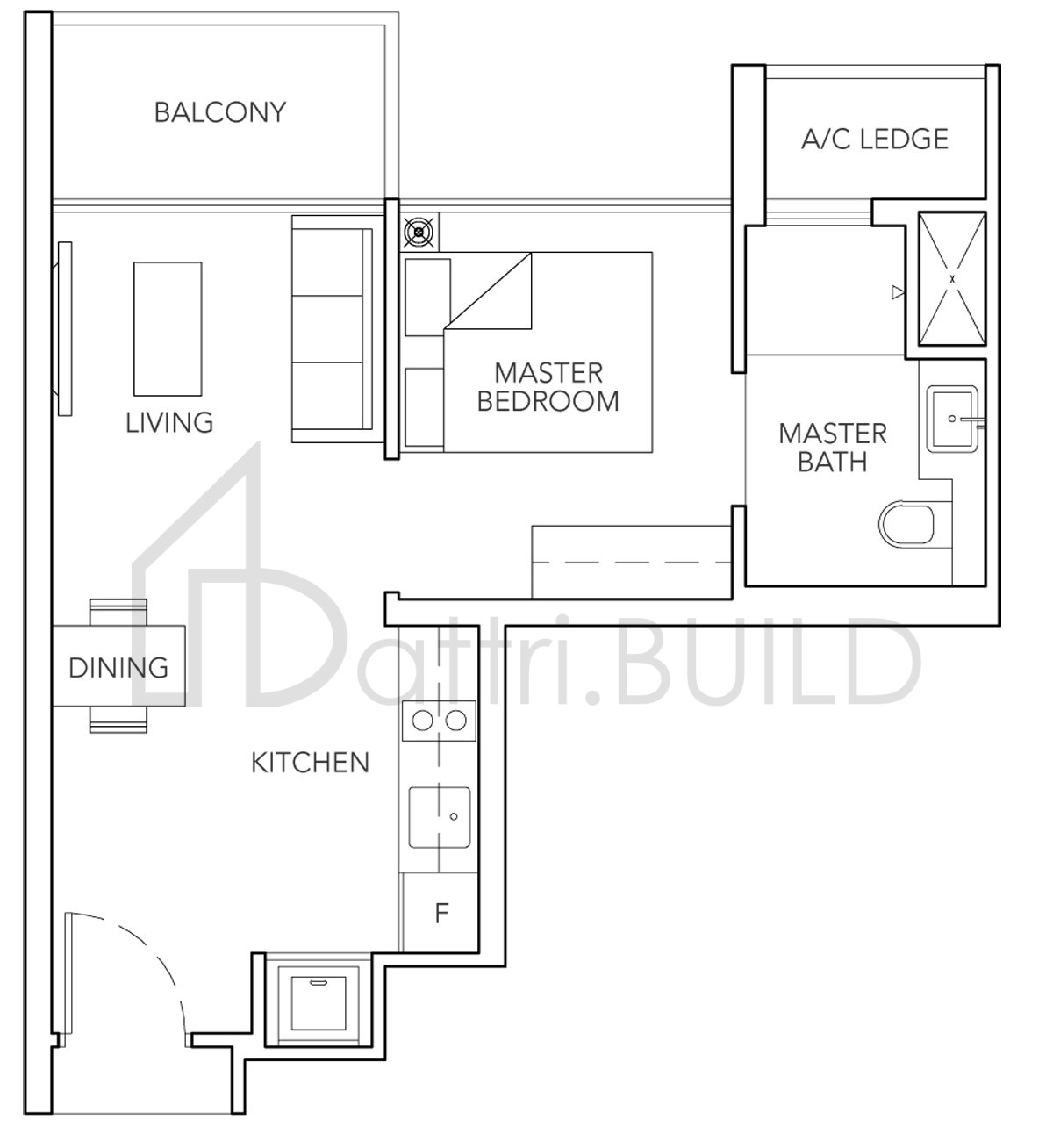 STURDEE RESIDENCES A1 floorplan (watermarked)
