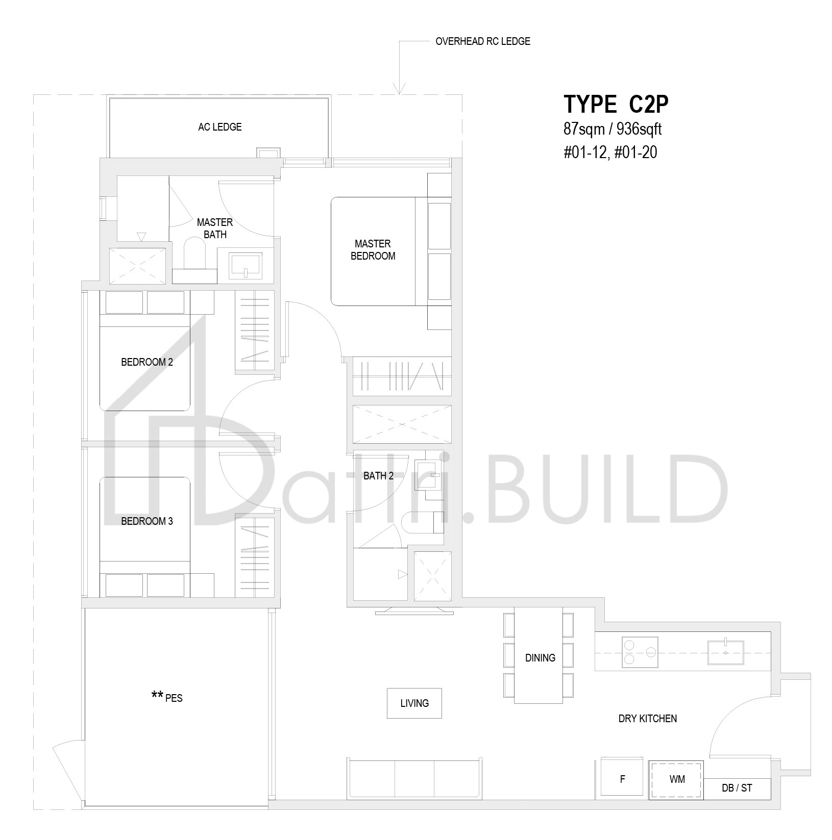 THE VERANDAH RESIDENCES C2P floorplan (watermarked)