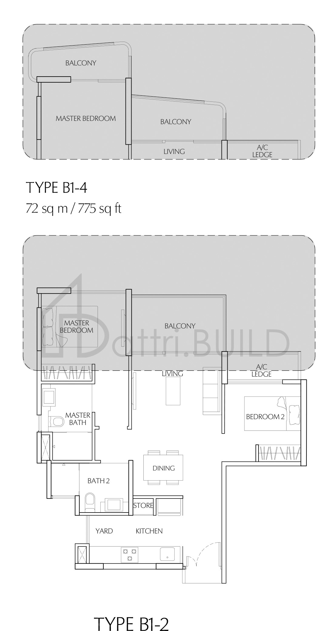 TERRASSE B1-4 floorplan (watermarked)