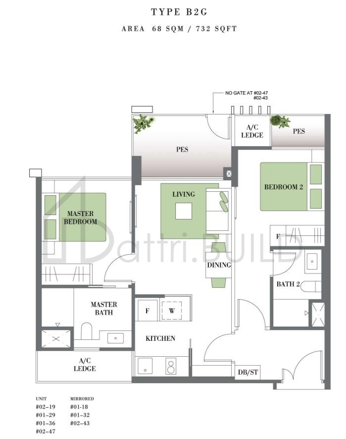 BOTANIQUE AT BARTLEY B2G floorplan (watermarked)