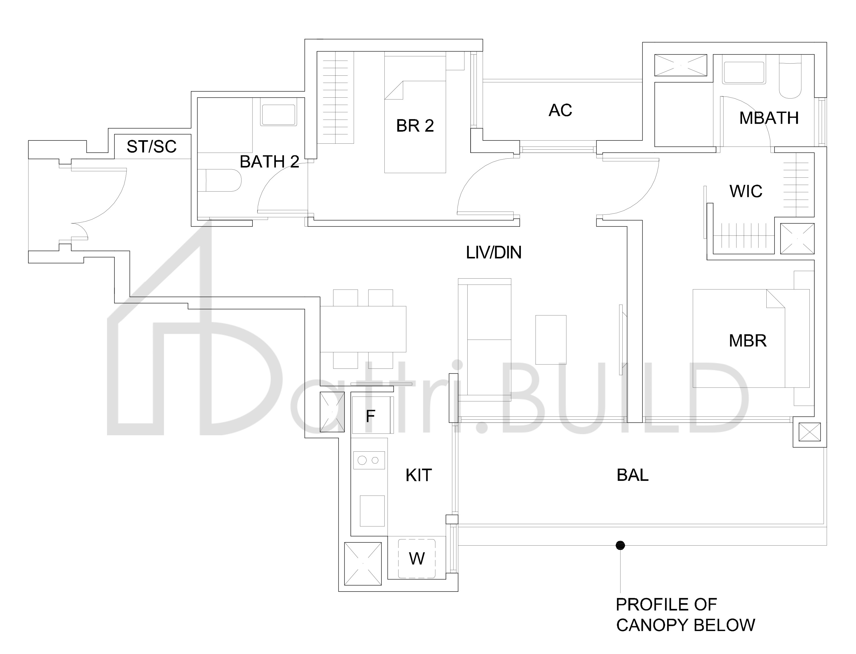 SKY VUE B2c1(M)(2-br Suite) floorplan (watermarked)
