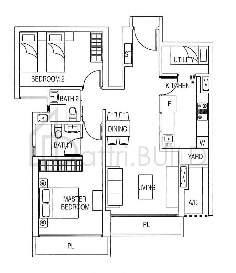 CITYLIGHTS Cb-1 floorplan (watermarked)