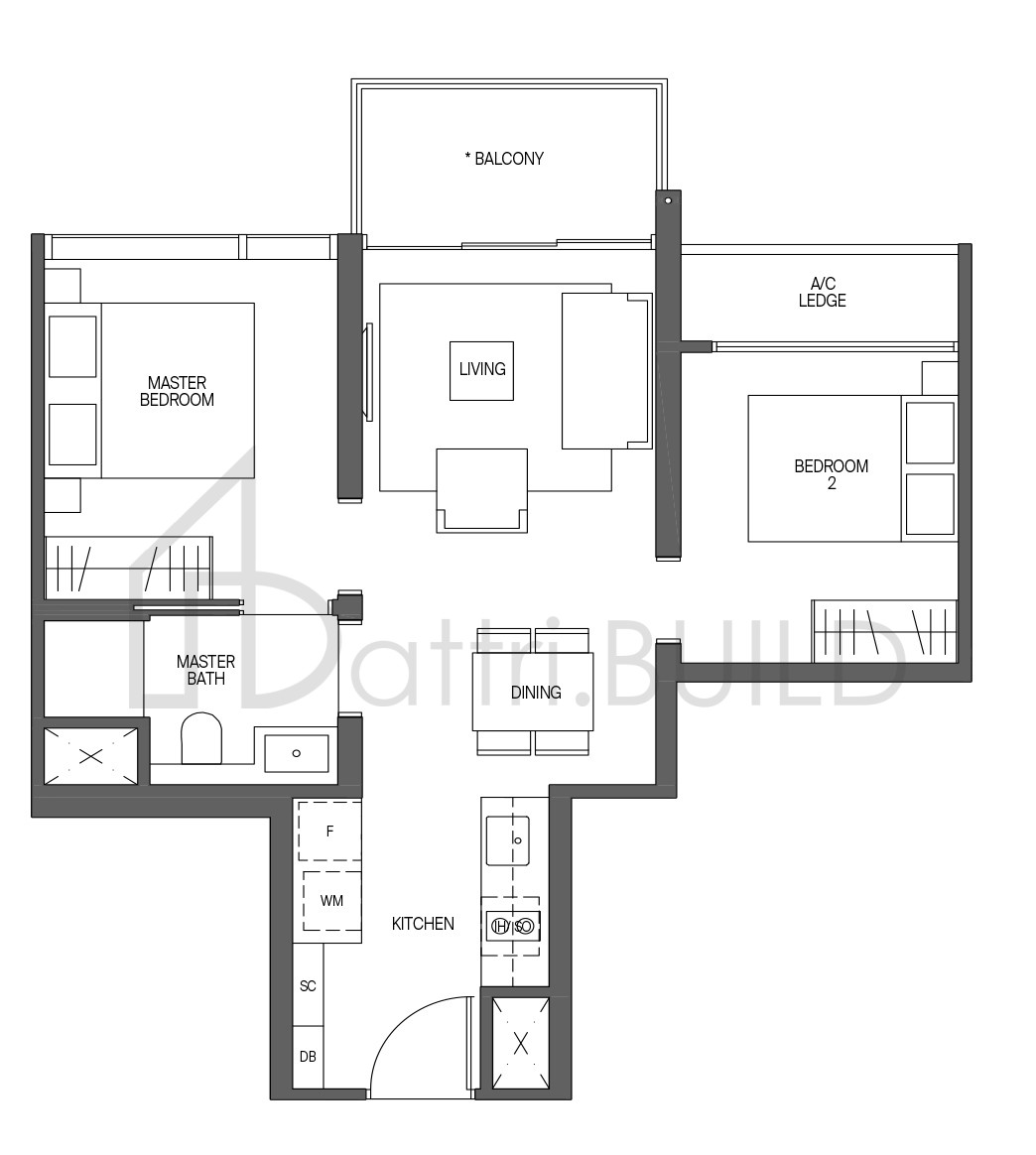 MIDTOWN MODERN B2-R floorplan (watermarked)