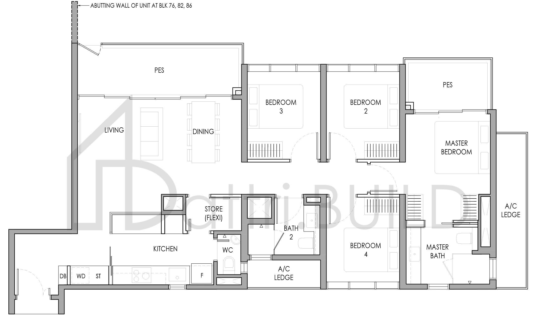 SENGKANG GRAND RESIDENCES D1PF(p) floorplan (watermarked)