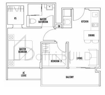 CASA CAMBIO B2b-P floorplan (watermarked)