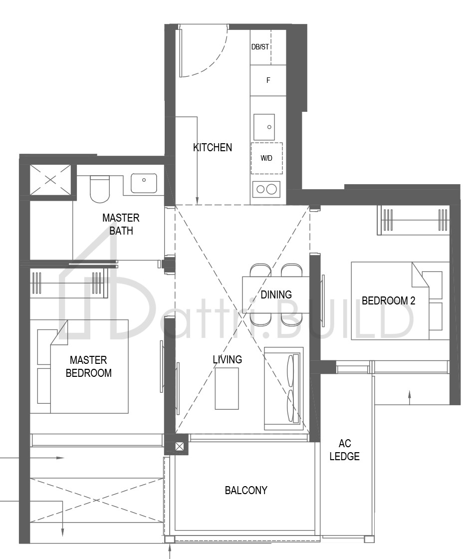 THE M B2-R floorplan (watermarked)