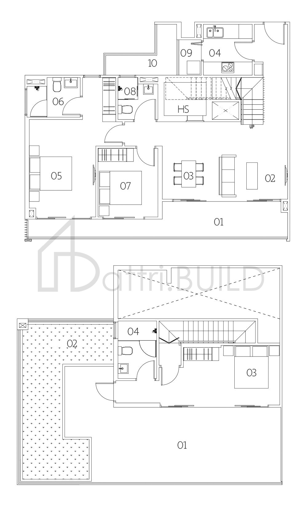 VILLAGE @ PASIR PANJANG B3-P floorplan (watermarked)