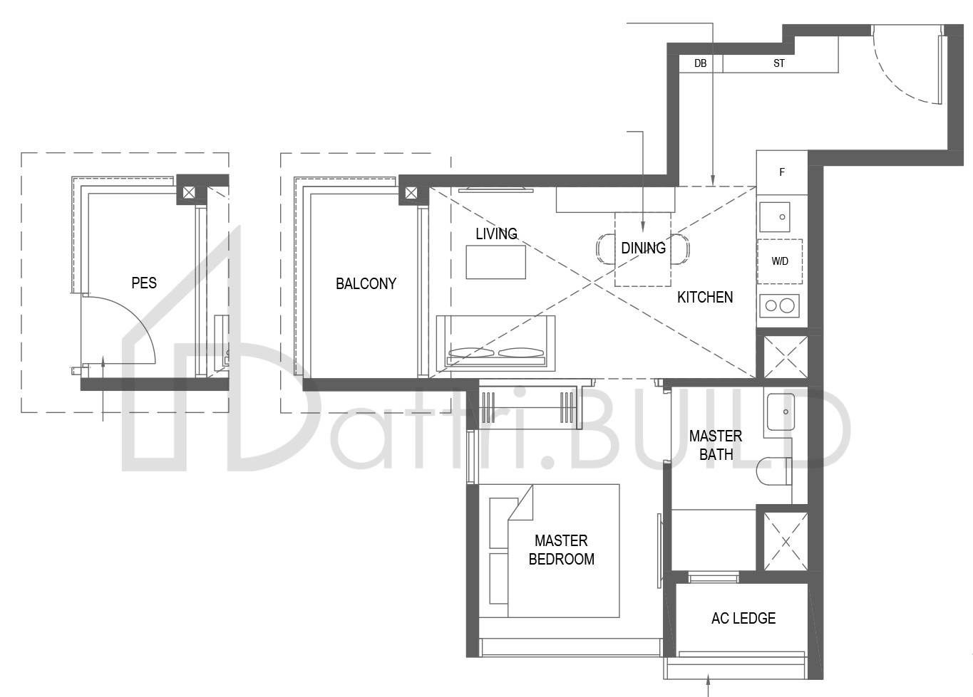 THE M A8-P floorplan (watermarked)
