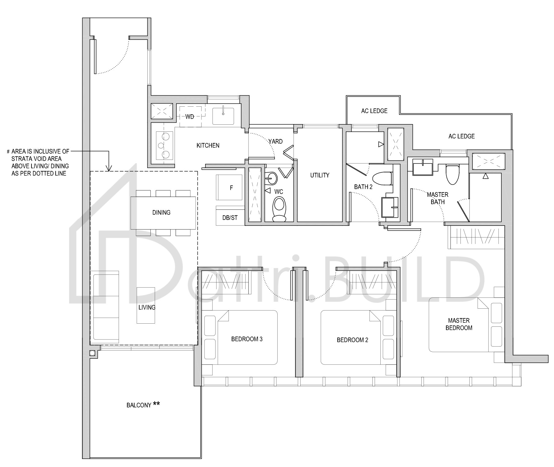 AFFINITY AT SERANGOON CP1(a)(h) floorplan (watermarked)