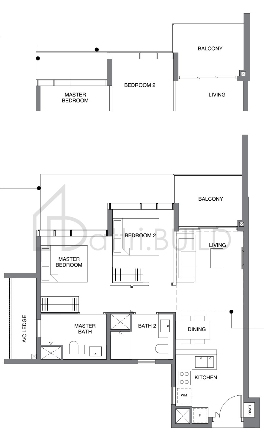 LEEDON GREEN B4a-R floorplan (watermarked)