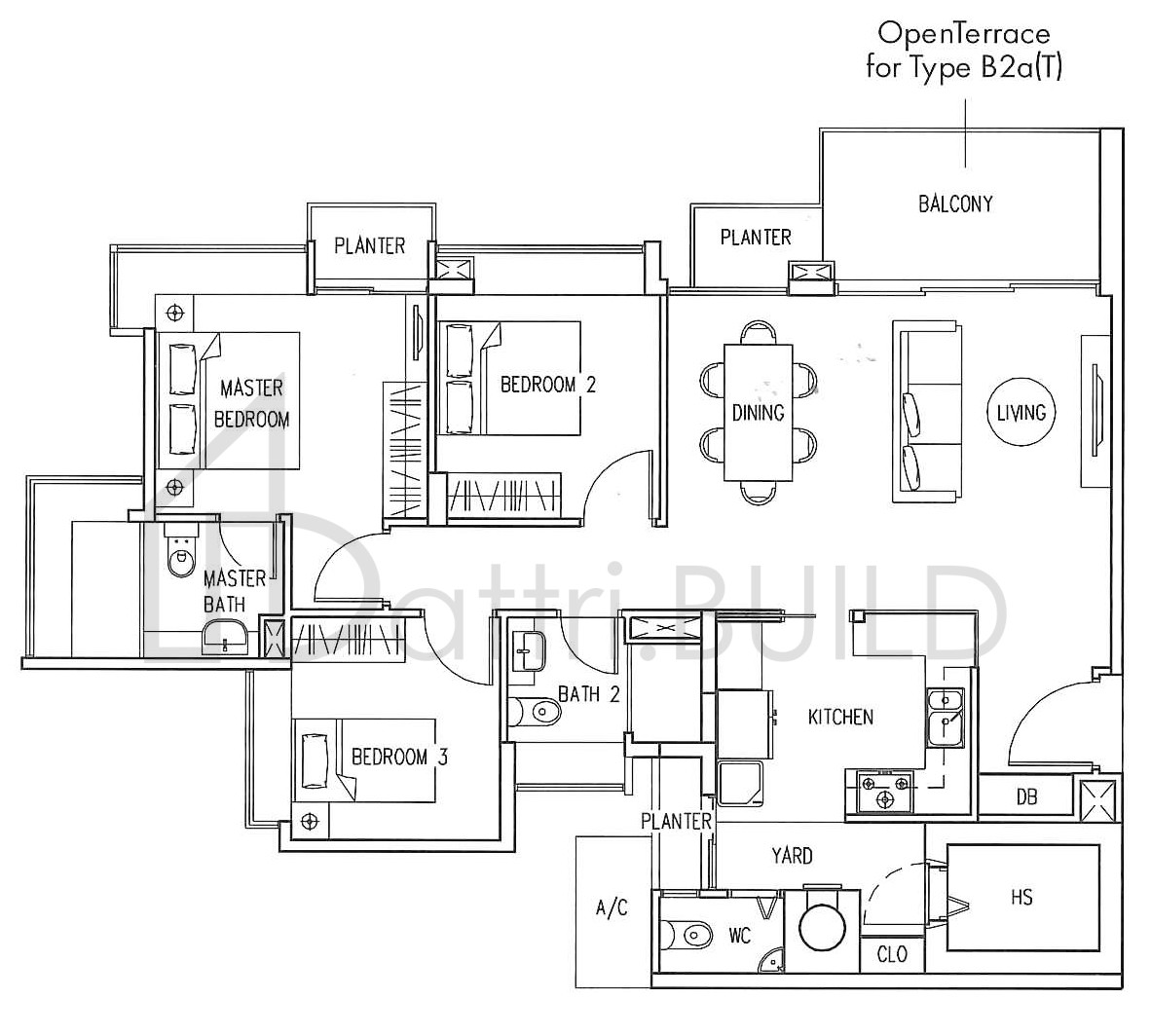 THE INFINITI B2a floorplan (watermarked)
