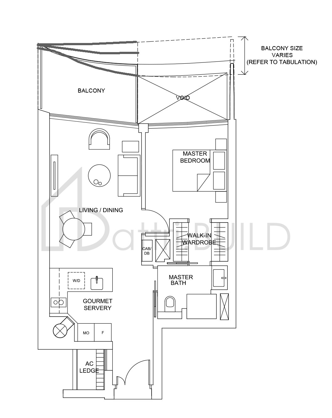 MARINA ONE RESIDENCES 1D floorplan (watermarked)