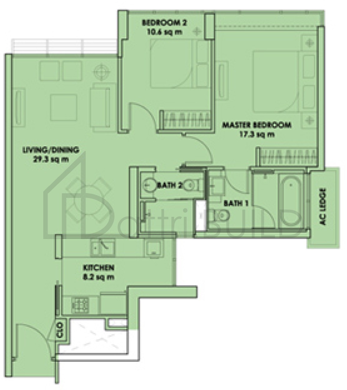 CITY SQUARE RESIDENCES B1 floorplan (watermarked)