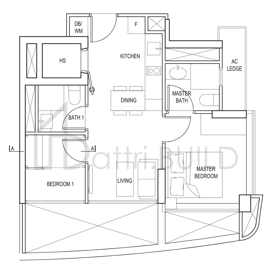 SPOTTISWOODE SUITES B2b floorplan (watermarked)