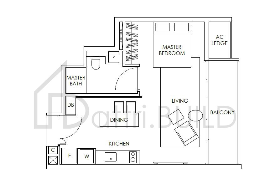 HIGHLINE RESIDENCES A floorplan (watermarked)
