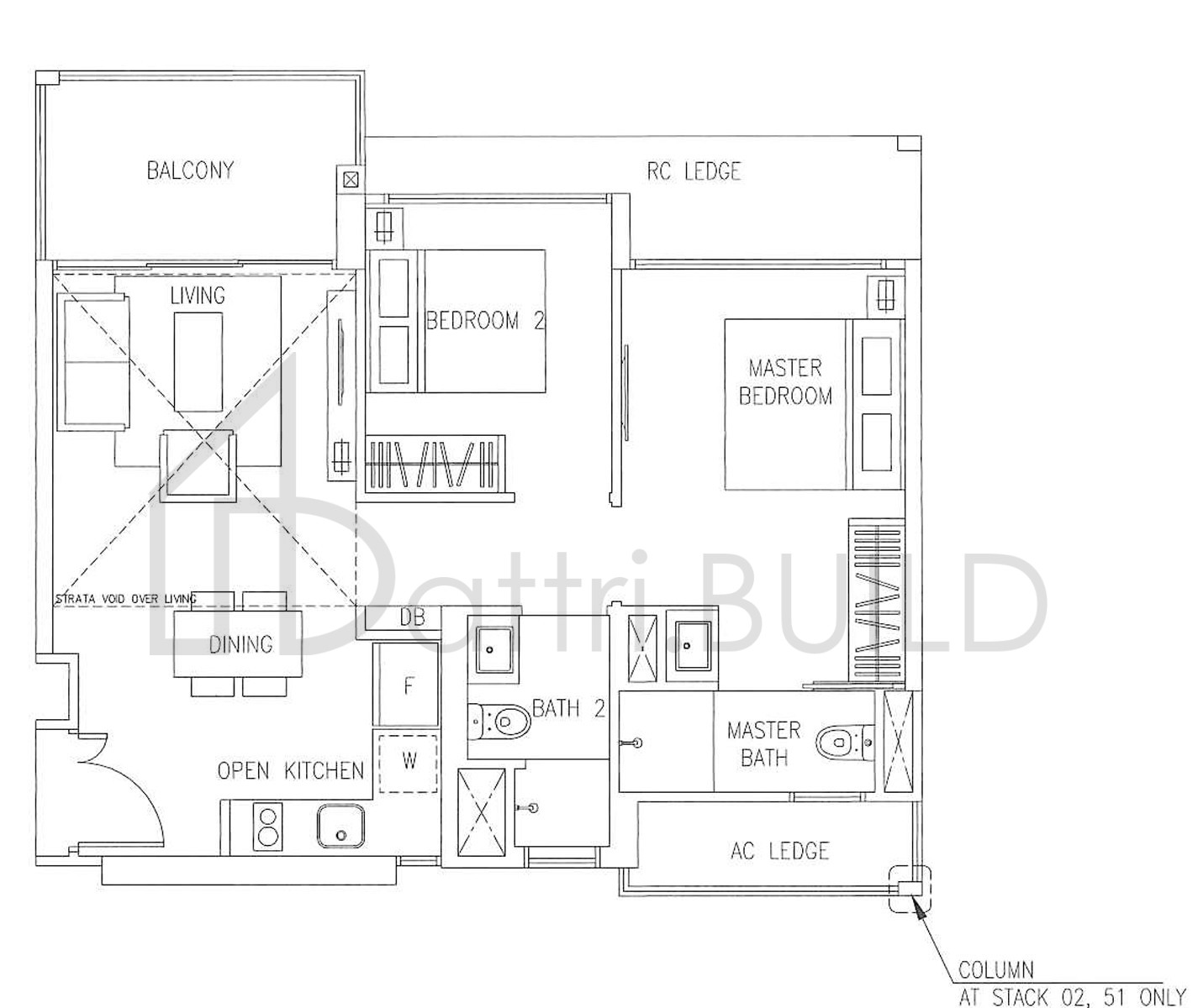 THE VISIONAIRE BL floorplan (watermarked)