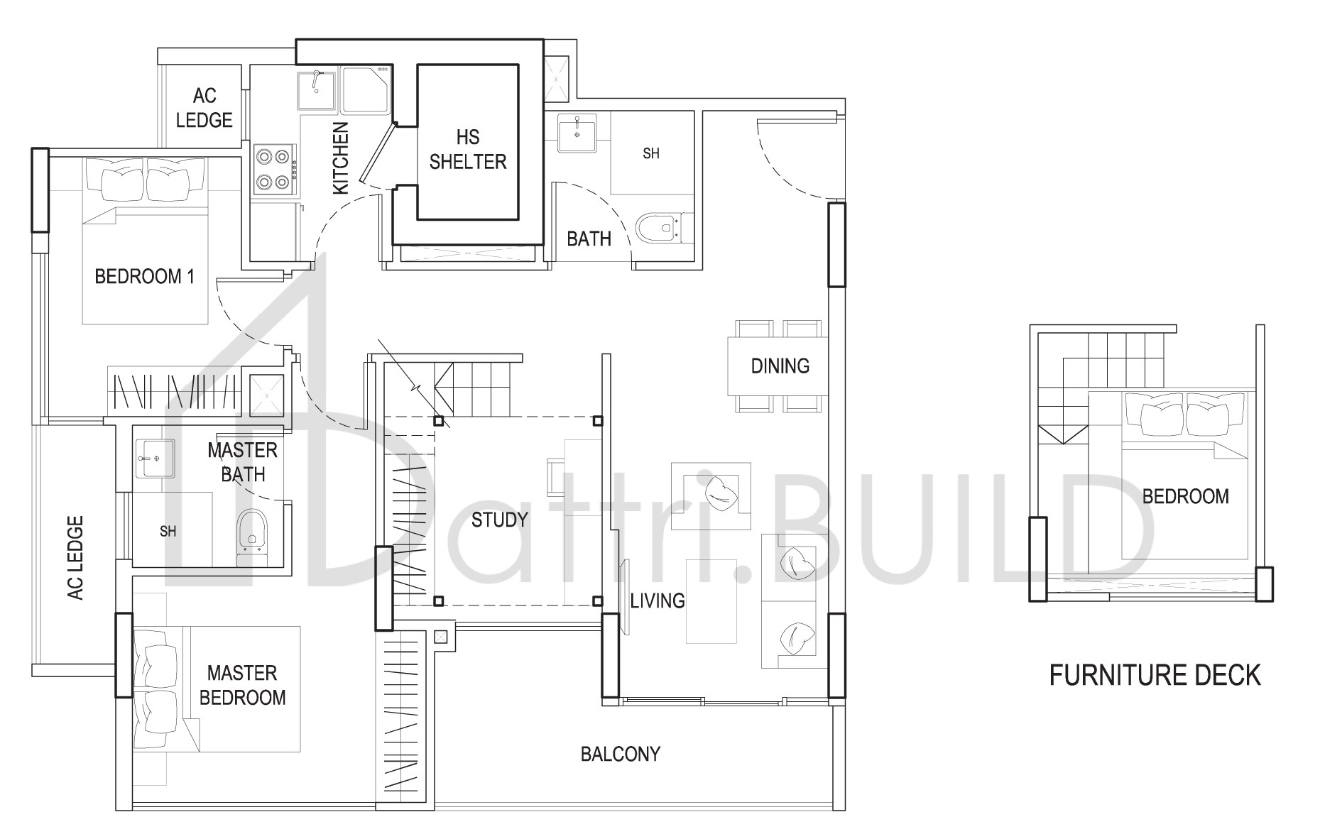 URBAN VISTA 20B floorplan (watermarked)