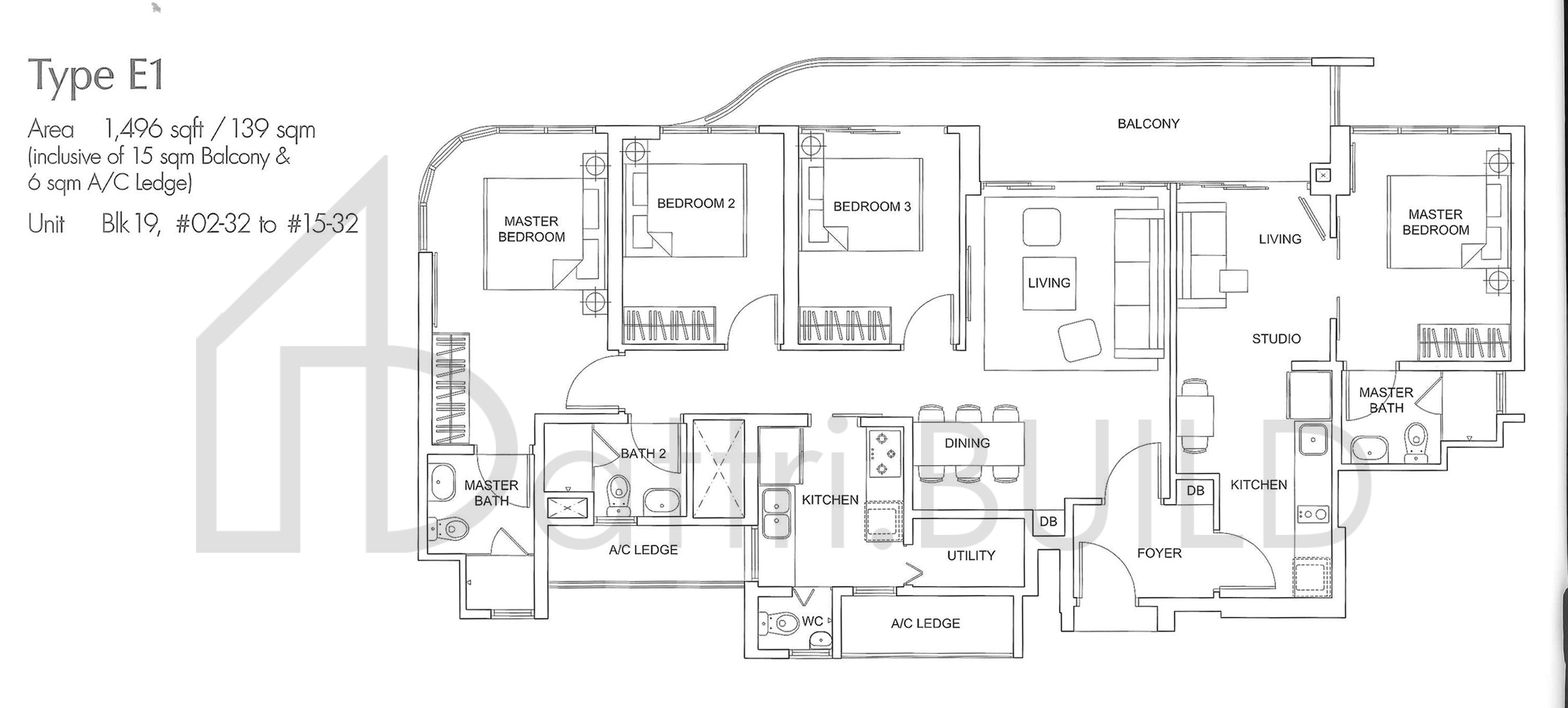 ARC AT TAMPINES E1 floorplan (watermarked)