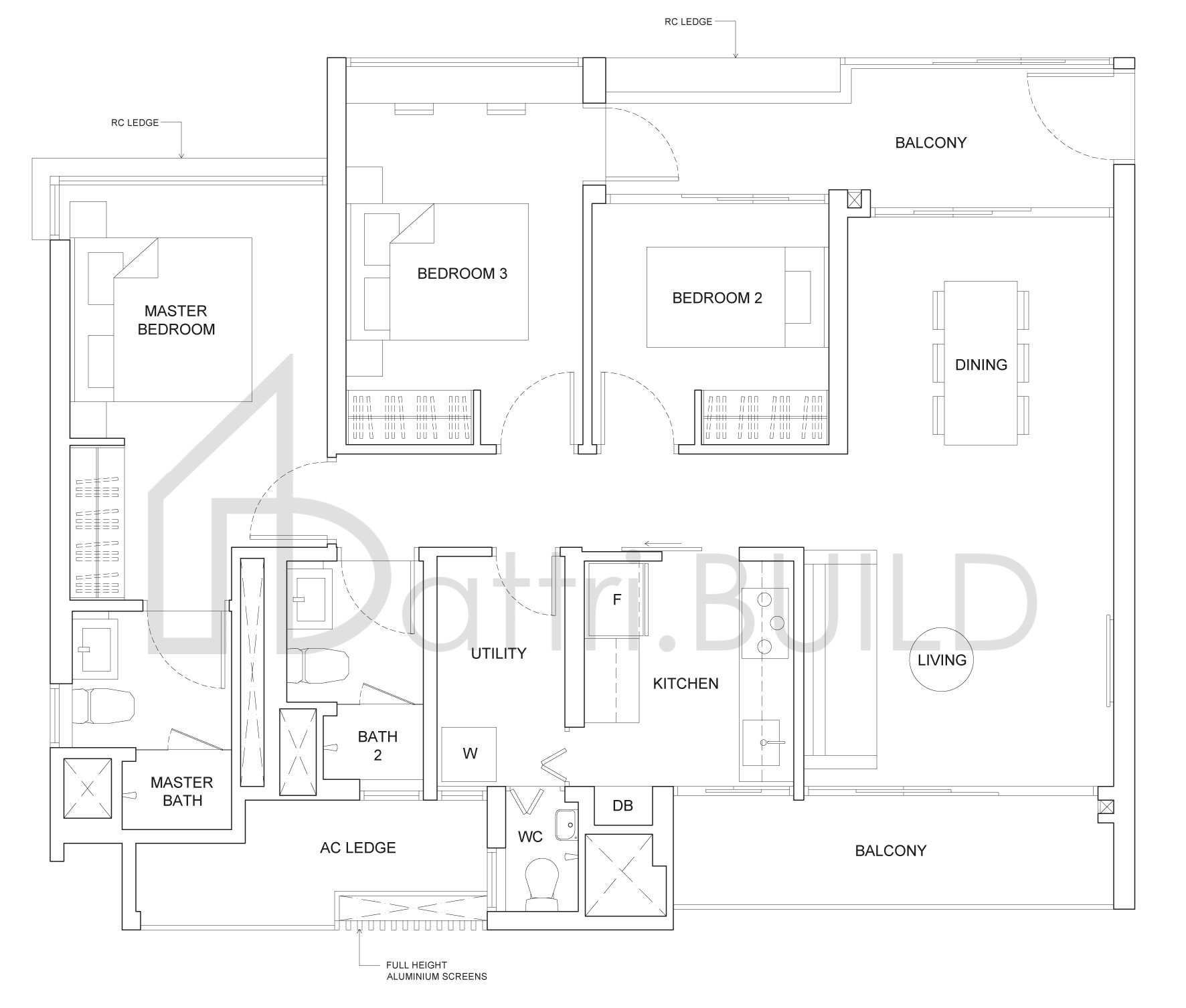 THE CRITERION B9 floorplan (watermarked)
