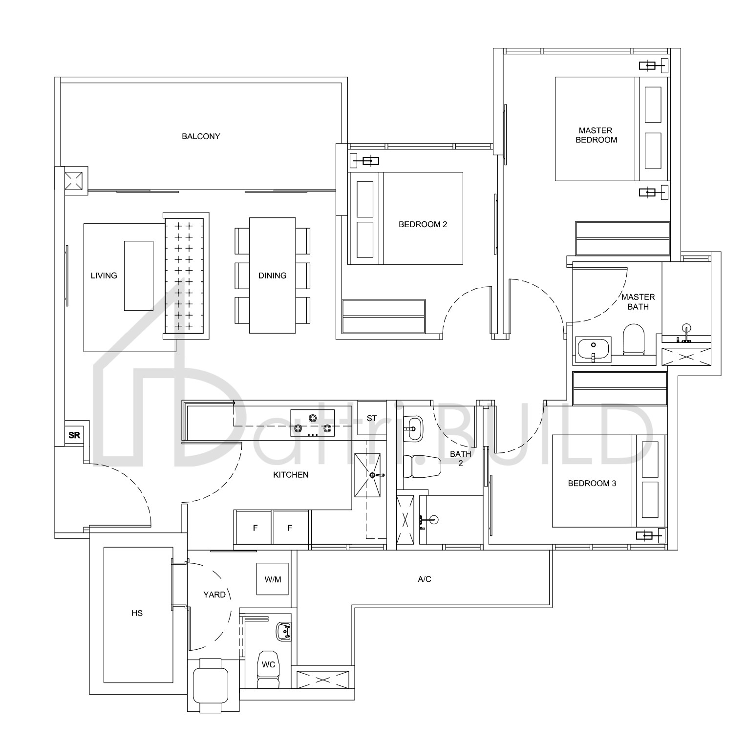 RIVERSAILS C3 floorplan (watermarked)