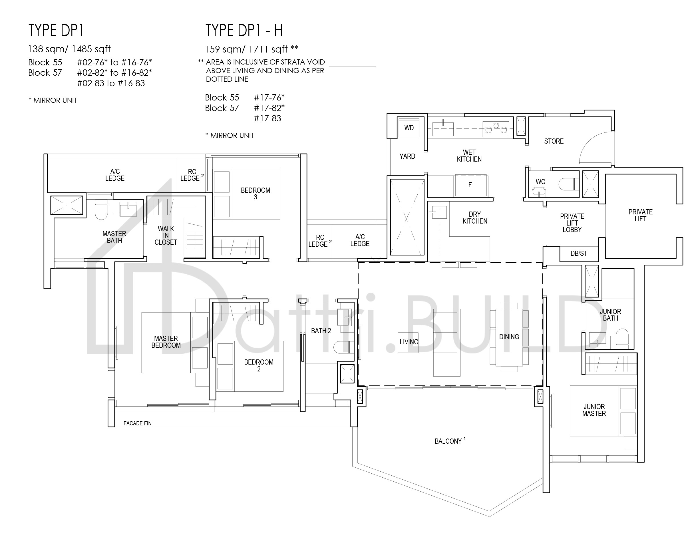 RIVERFRONT RESIDENCES DP1 floorplan (watermarked)