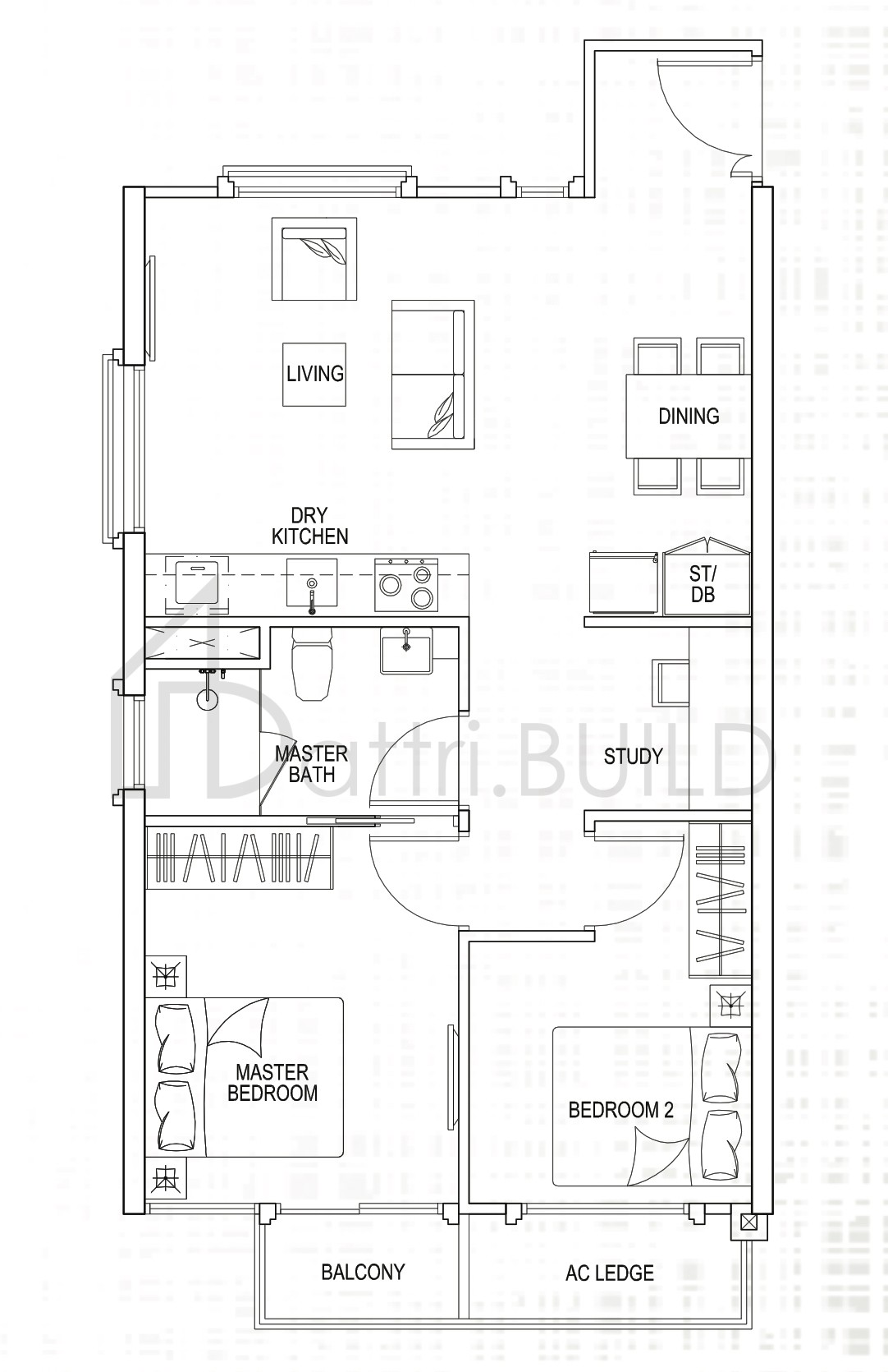 SANT RITZ RH2a floorplan (watermarked)