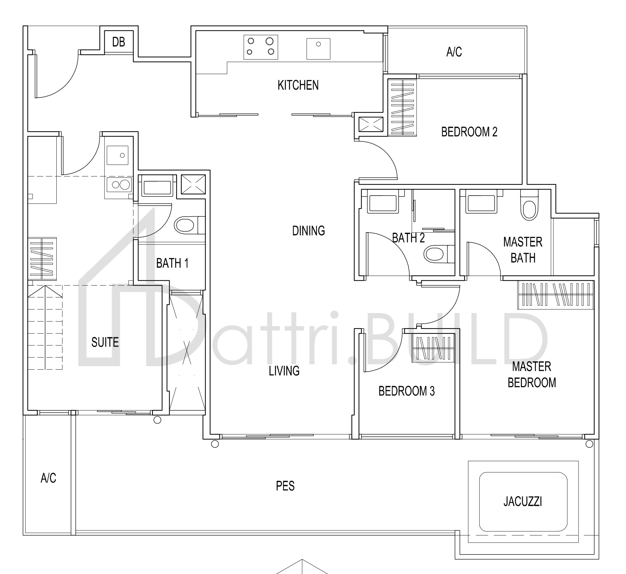 JADE RESIDENCES C3-G floorplan (watermarked)