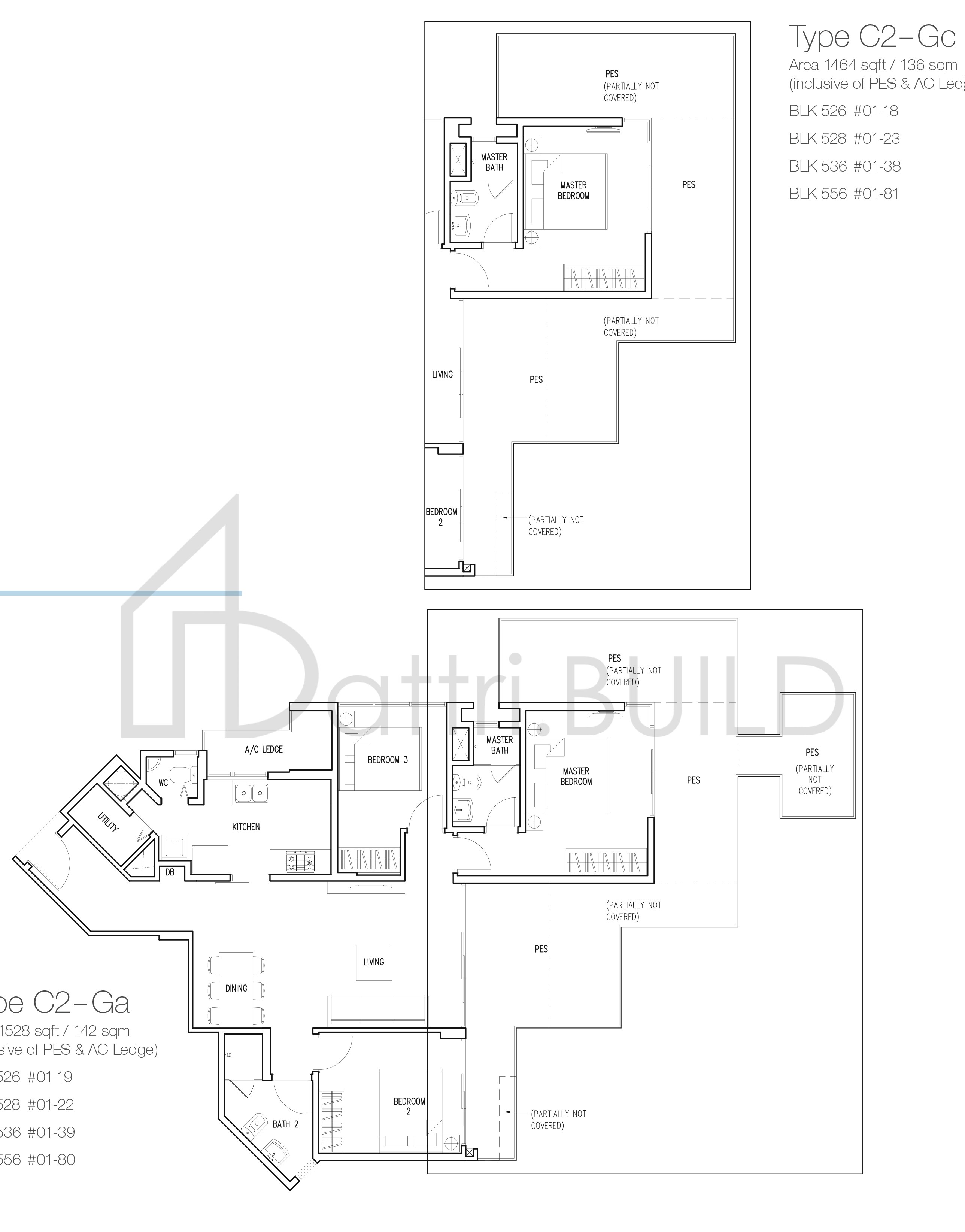 THE MILTONIA RESIDENCES C2-Gc floorplan (watermarked)
