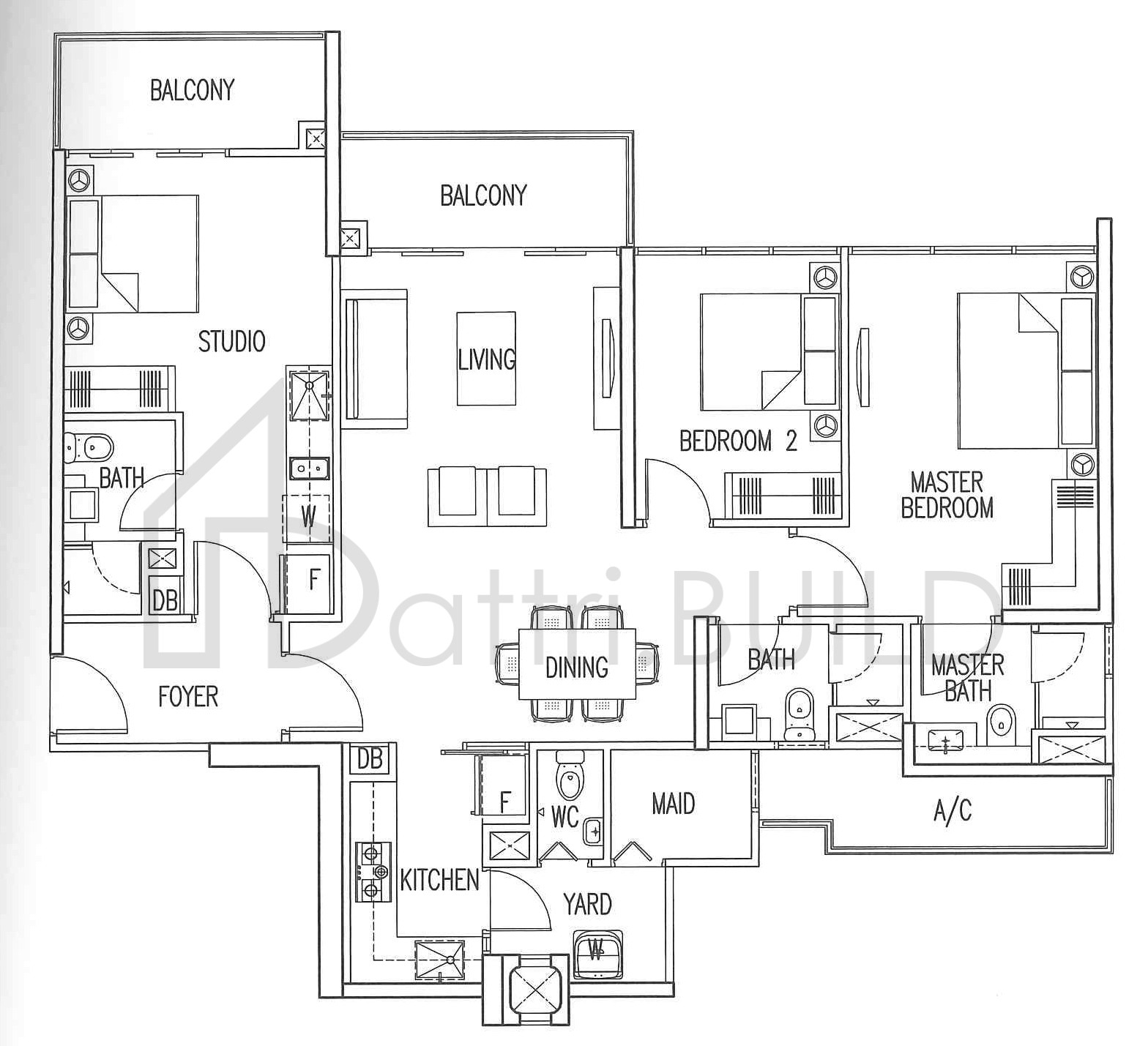 MY MANHATTAN CDK-P floorplan (watermarked)