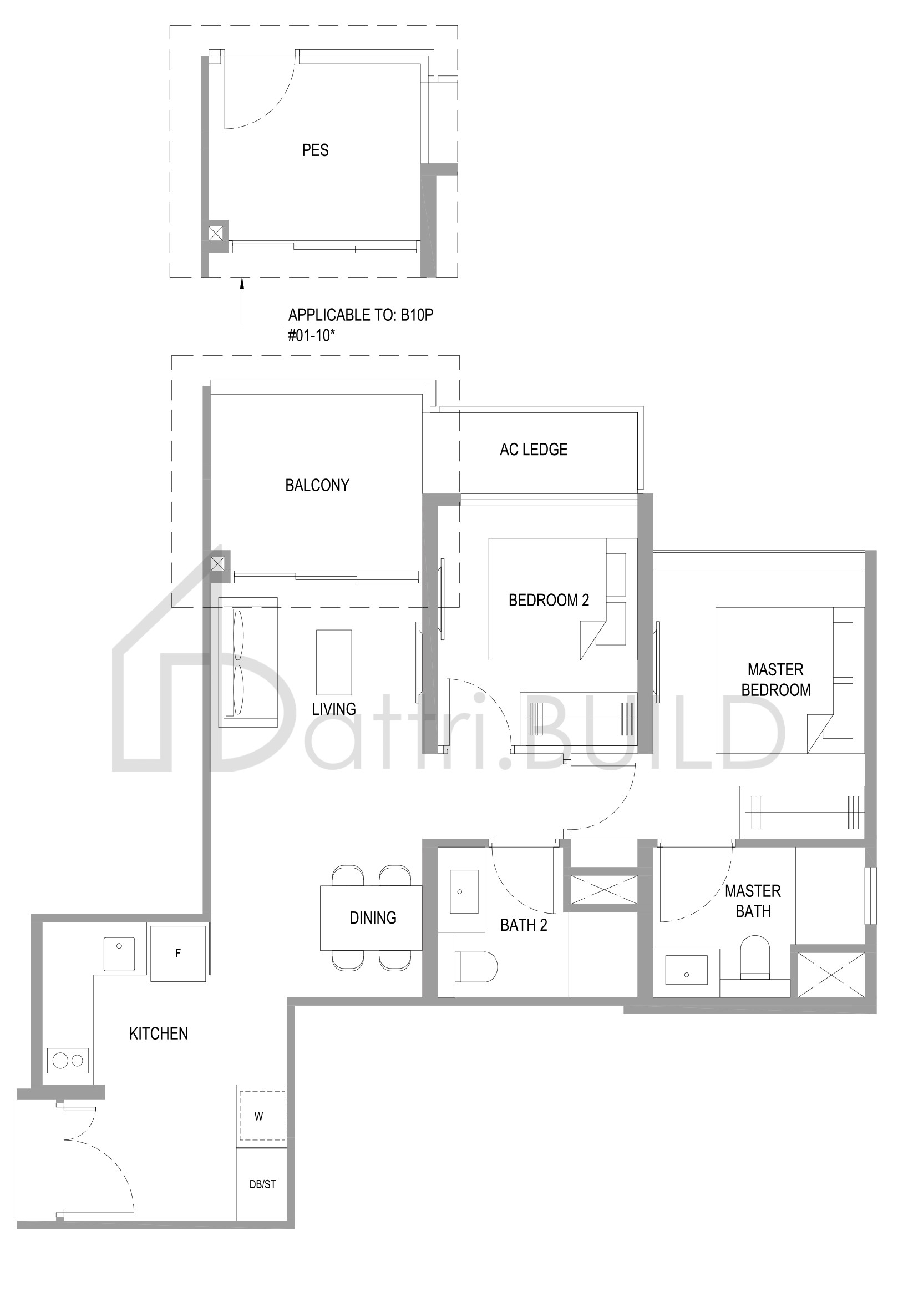 VERDALE B10P floorplan (watermarked)